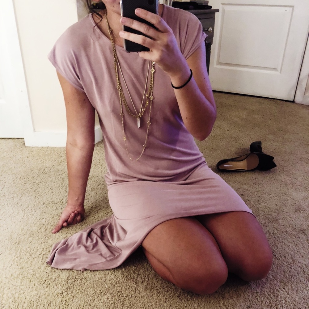 Maybe High Low T-Shirt Dress - Fab’rik